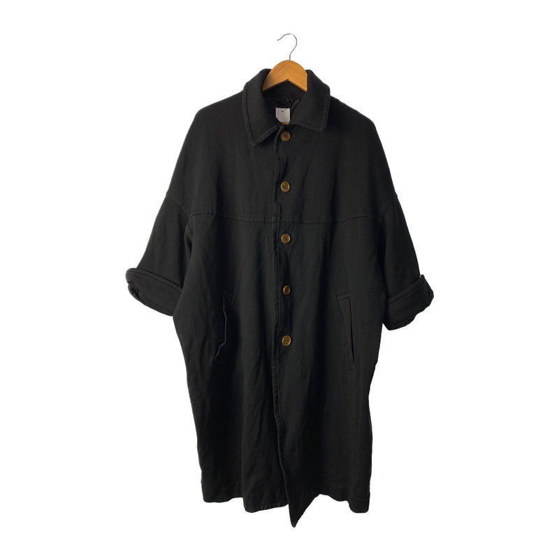 COMME des GARCONS/BalCollar Coat/S/Black/Polyester/GB-C021