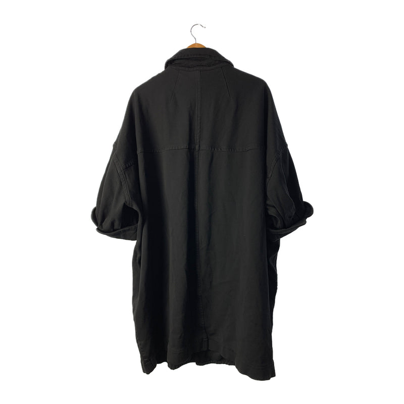 COMME des GARCONS/BalCollar Coat/S/Black/Polyester/GB-C021