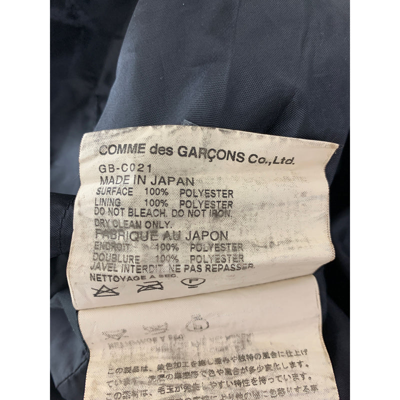 COMME des GARCONS/BalCollar Coat/S/Black/Polyester/GB-C021