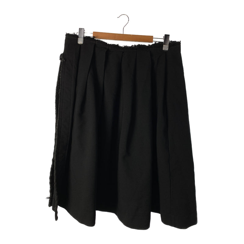 COMME des GARCONS/Skirt/S/Black/Polyester/GC-S011