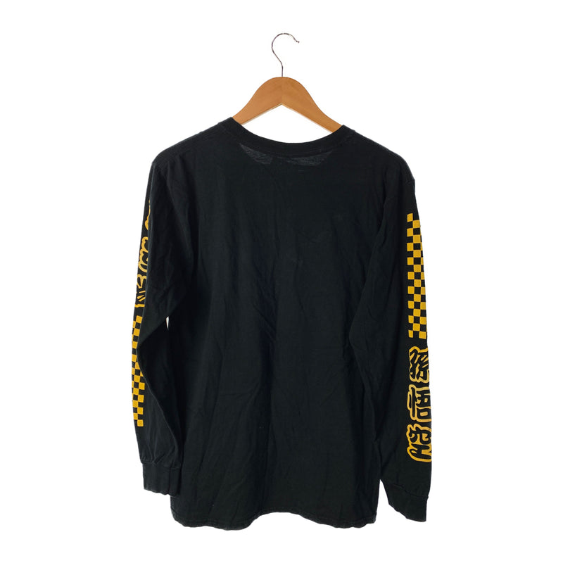 Vintage/LS T-Shirt/M/Black/Cotton/