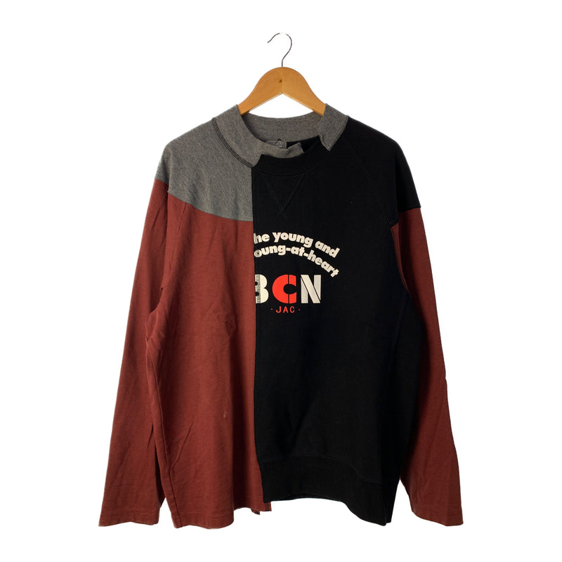 kolor / BEACON/ BEACON/Sweatshirt/2/Black/Cotton/22WBM-T02231
