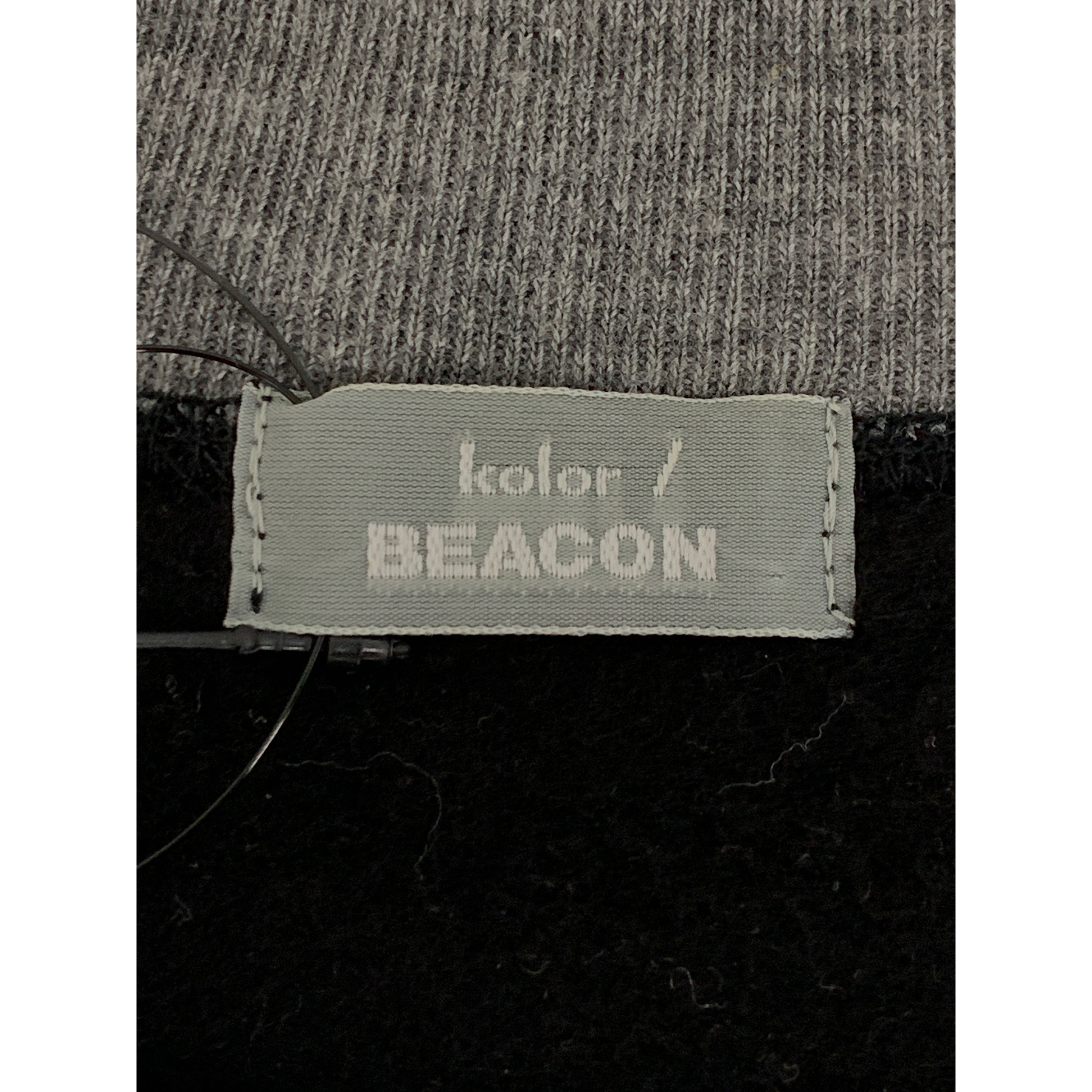 kolor / BEACON/ BEACON/Sweatshirt/2/Black/Cotton/22WBM-T02231 view 3