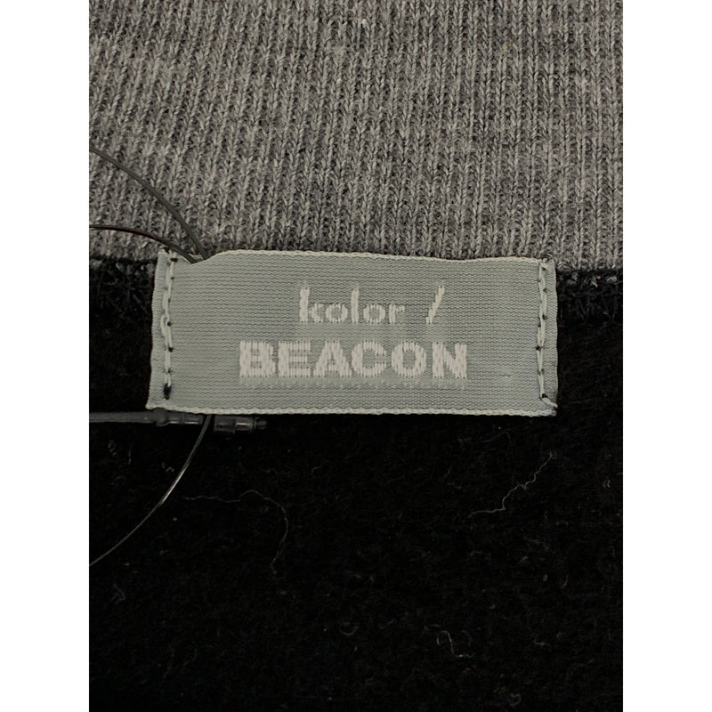 kolor / BEACON/ BEACON/Sweatshirt/2/Black/Cotton/22WBM-T02231