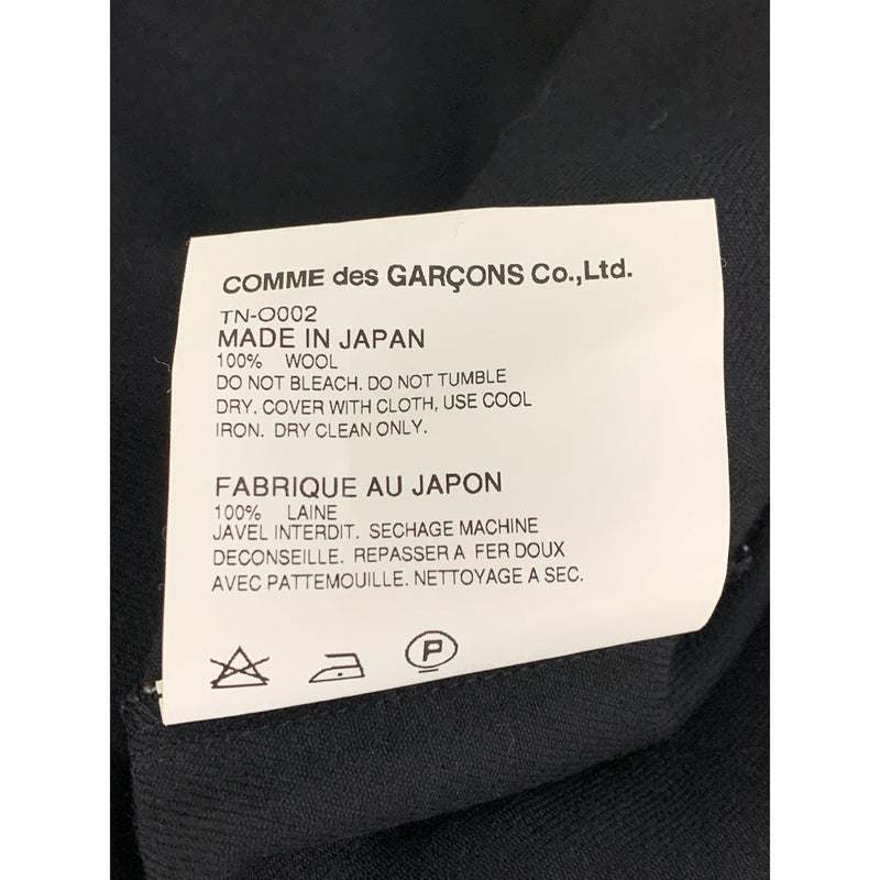 tricot COMME des GARCONS/SS Dress/S/Black/Wool/TN-O002