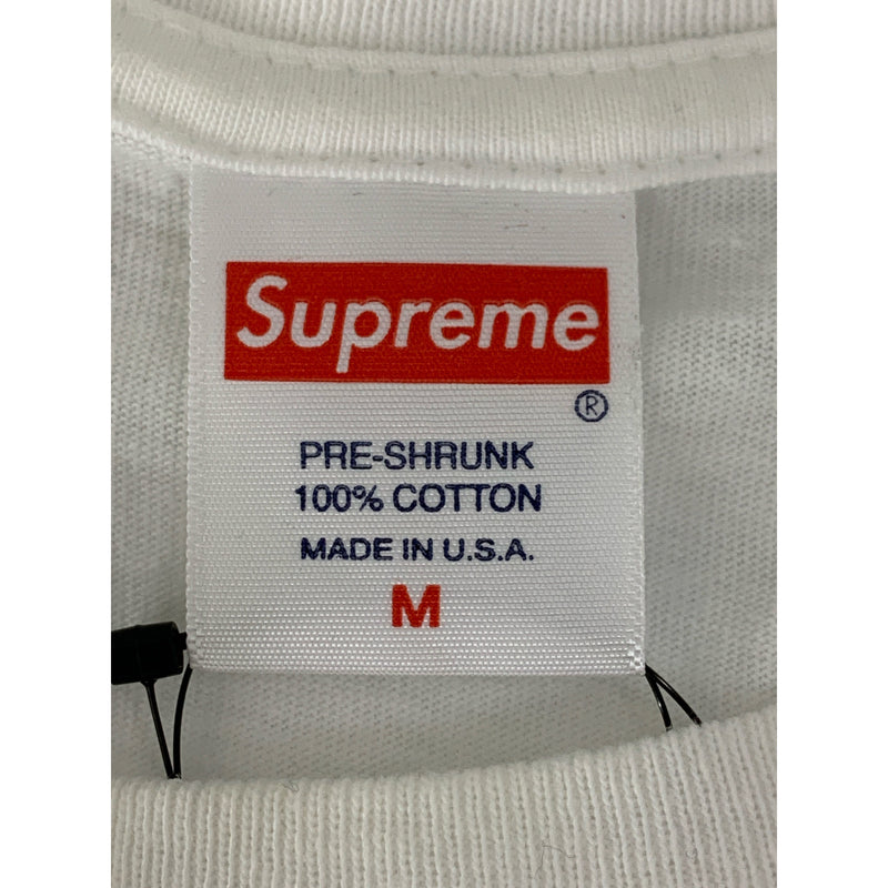 Supreme/T-Shirt/M/White/Cotton/Graphic/