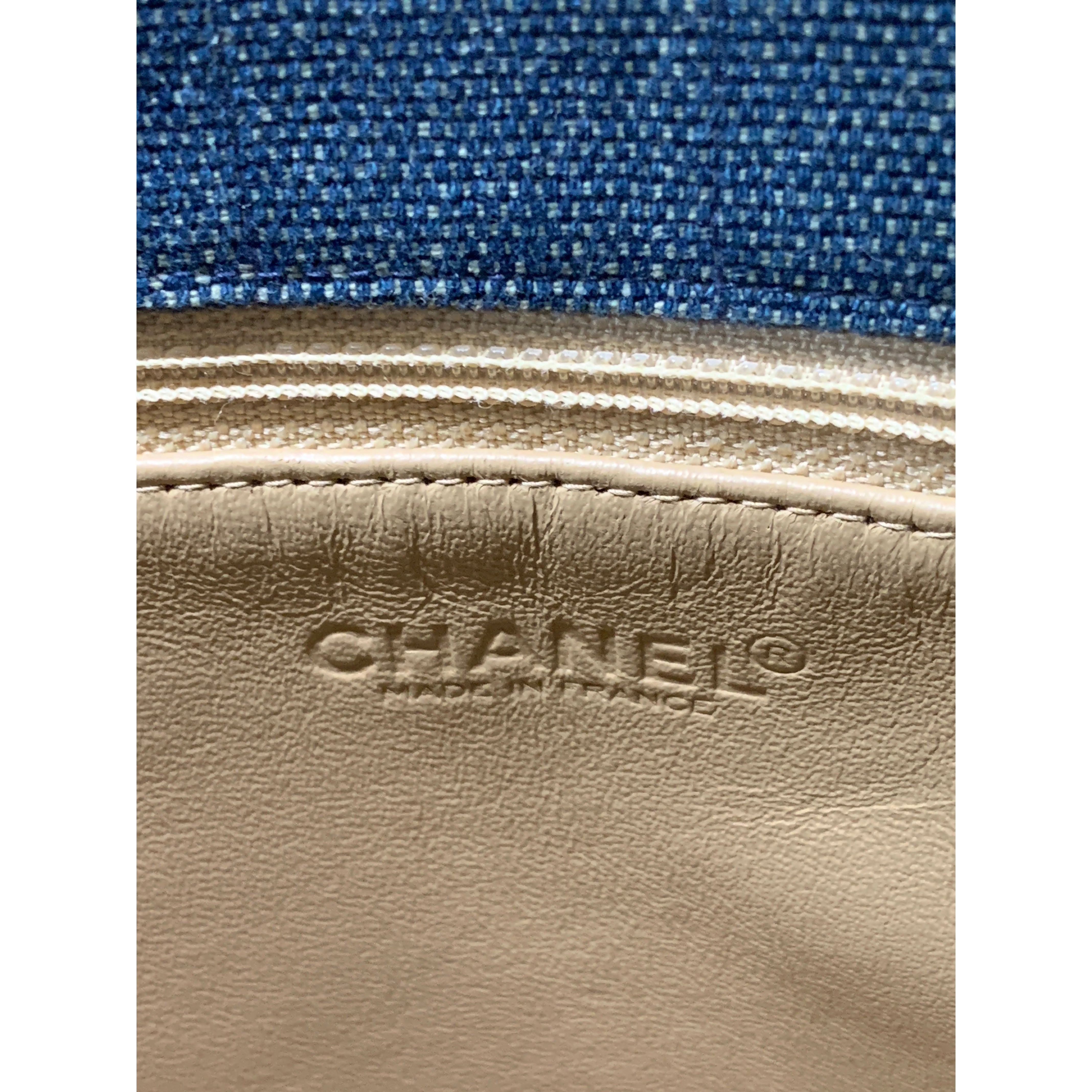 CHANEL/Tote Bag/Indigo/Denim/ view 5