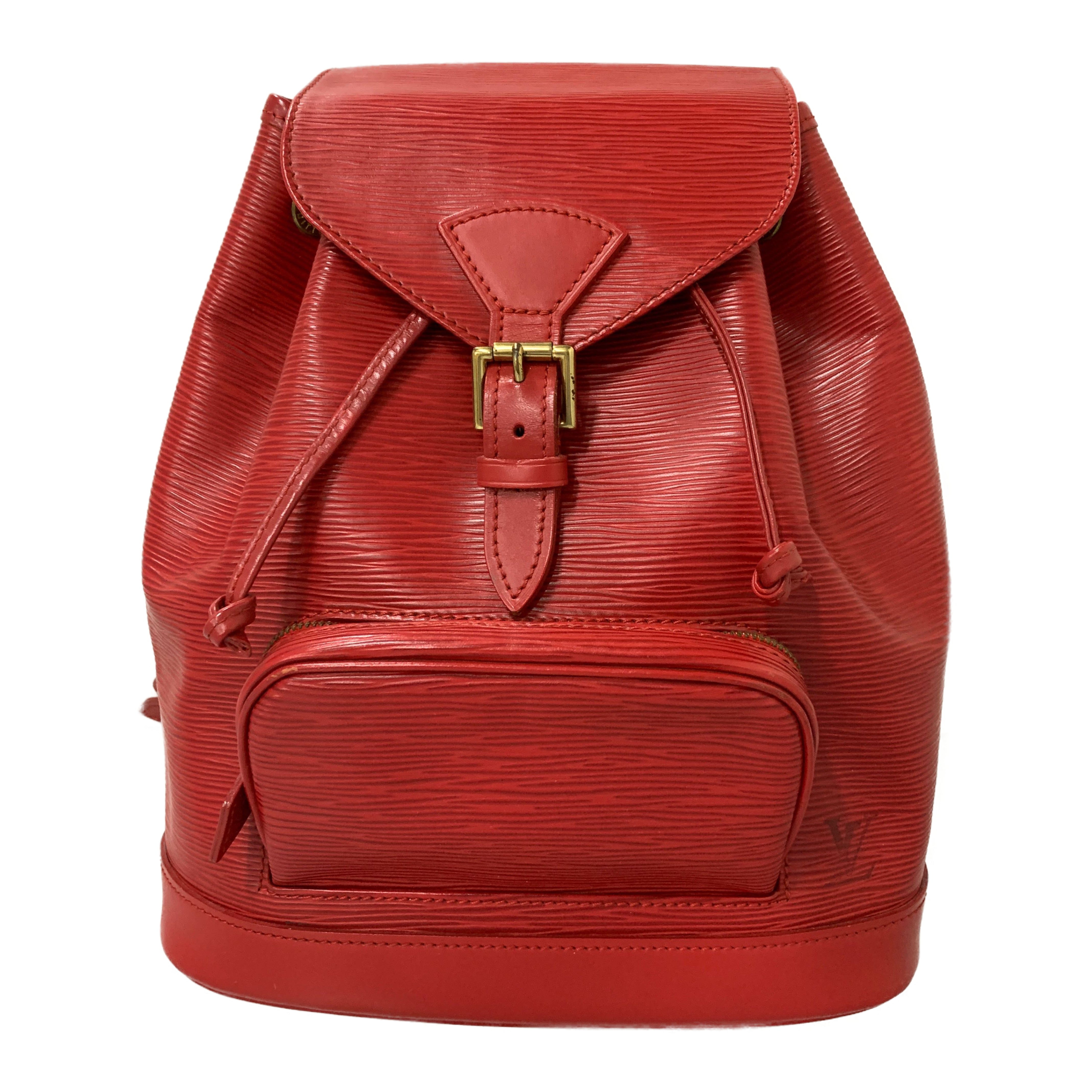 LOUIS VUITTON/Backpack/Red