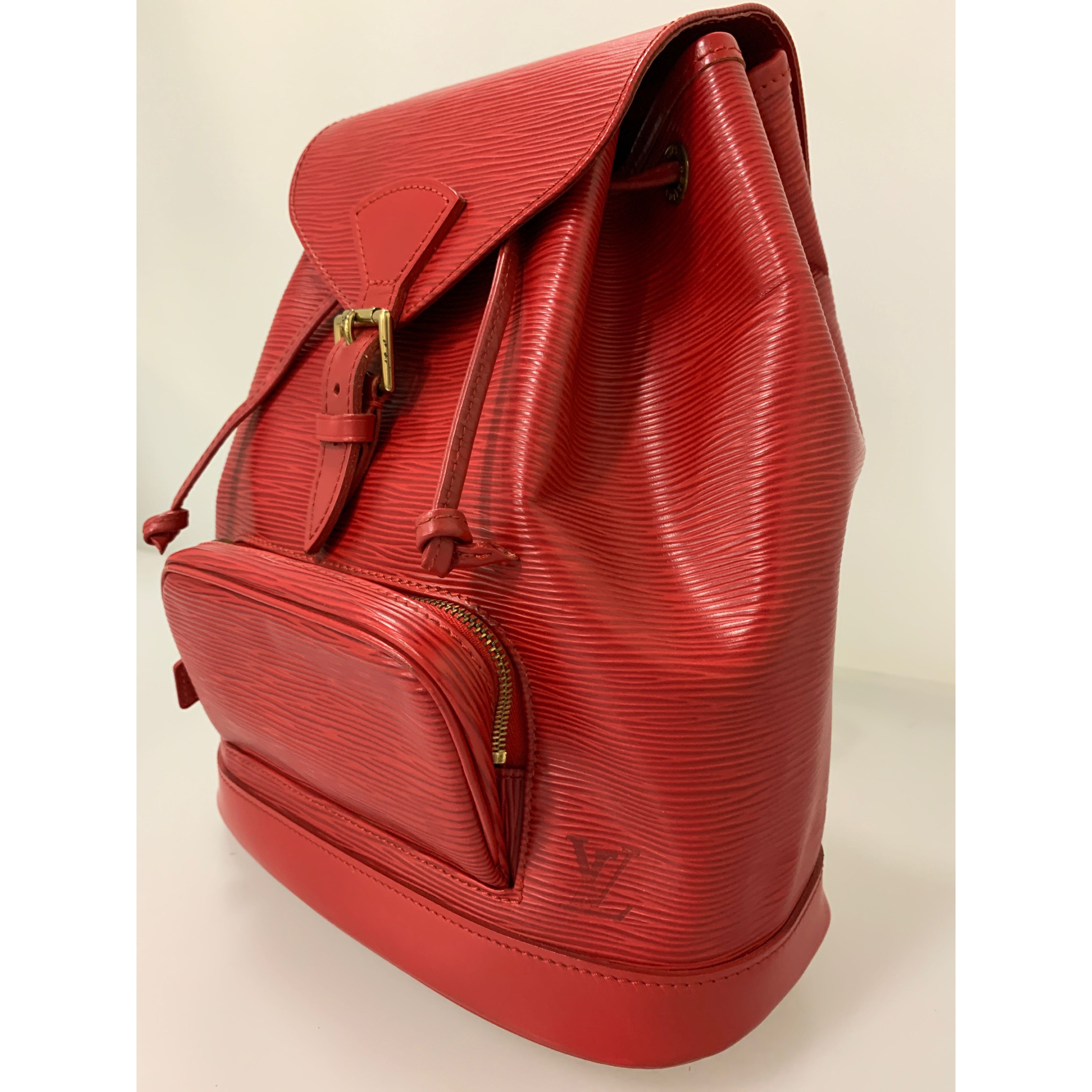 LOUIS VUITTON/Backpack/Red/ view 6