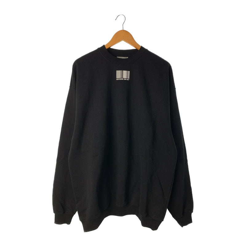 VTMNTS/Sweatshirt/Black/VL14CW100B