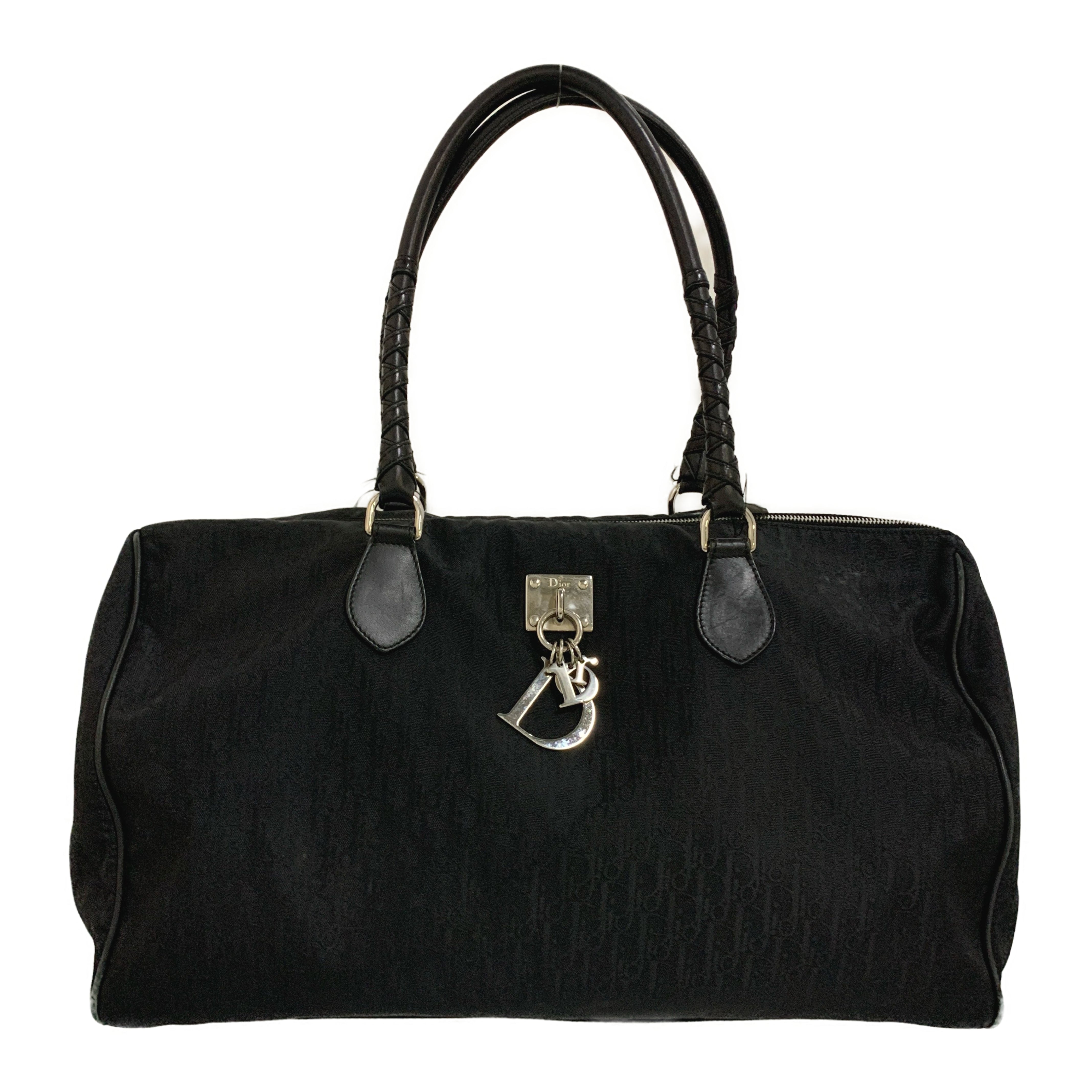 Christian Dior/Boston Bag/Black/ view 1