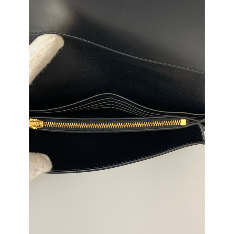 BOTTEGA VENETA/Cross Body Bag/Black/Leather/