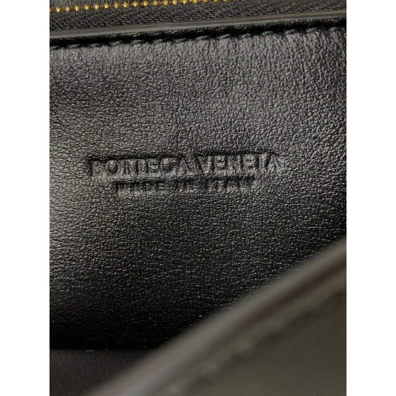 BOTTEGA VENETA/Cross Body Bag/Black/Leather/