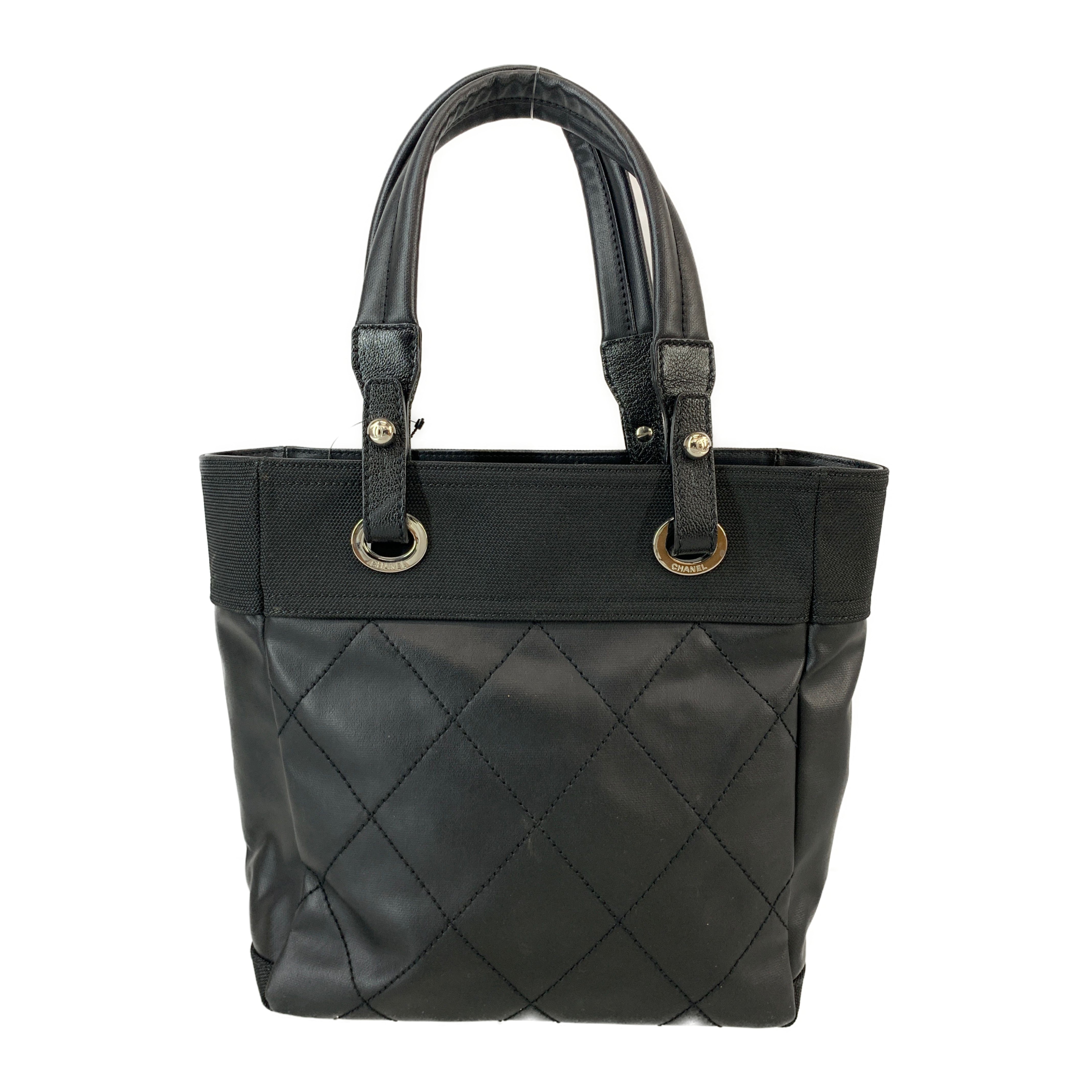 CHANEL/Tote Bag/Black/Cotton/A34208 view 2