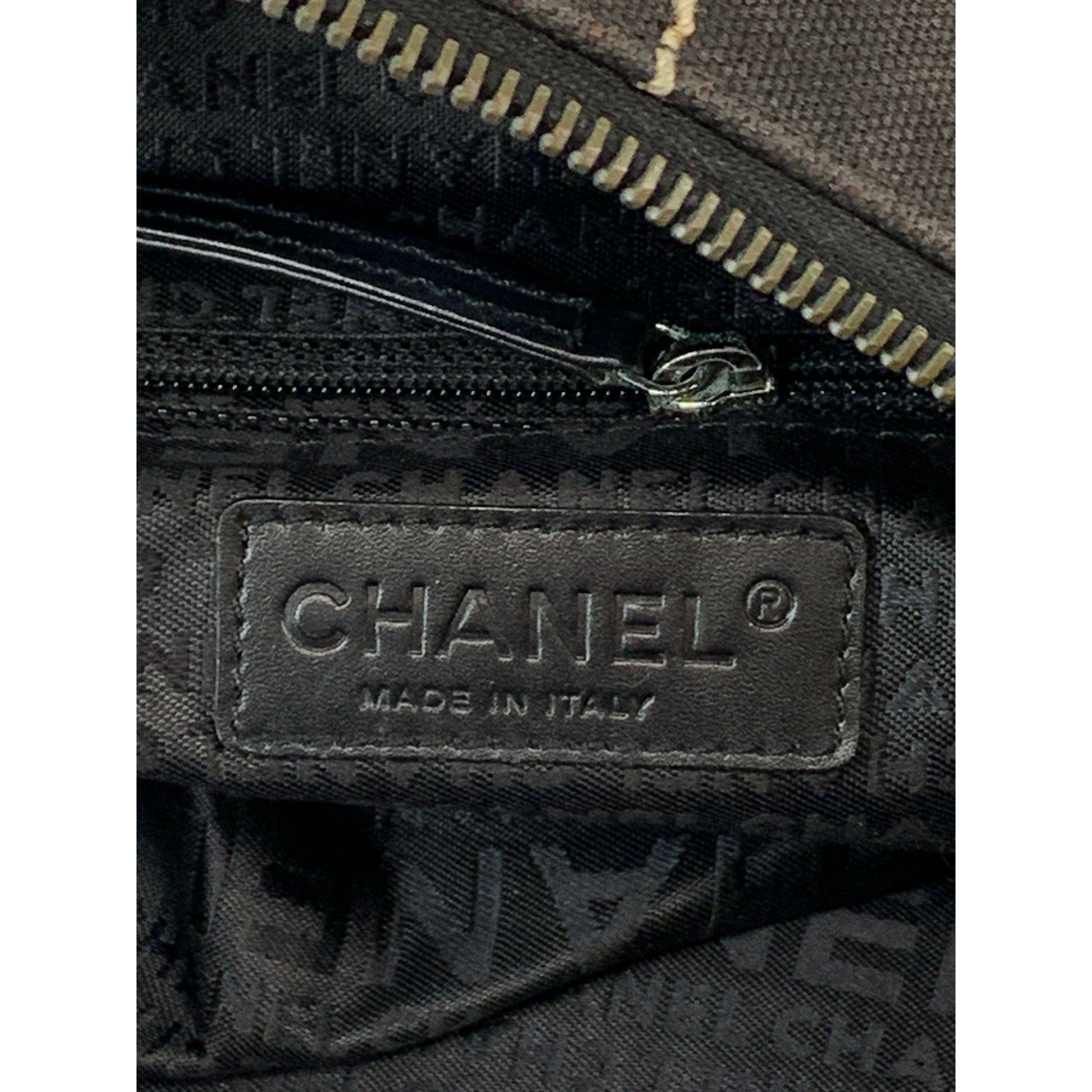 CHANEL/Hand Bag/Brown/Cotton/Plain view 5