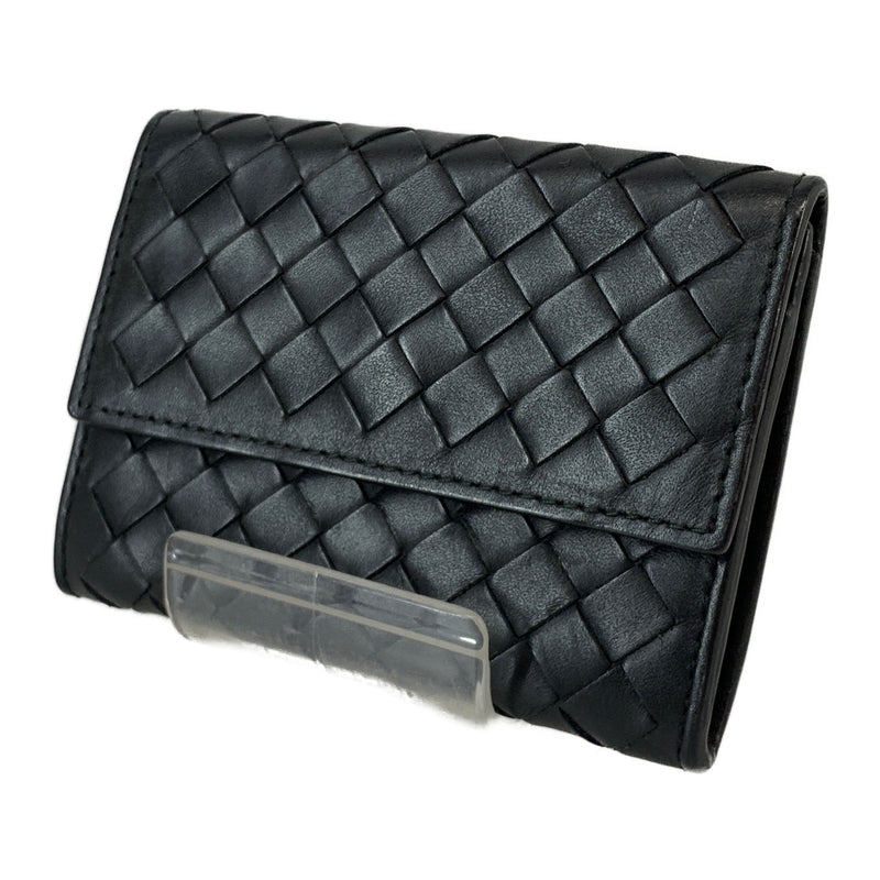 BOTTEGA VENETA/Card Case/Black/Leather/