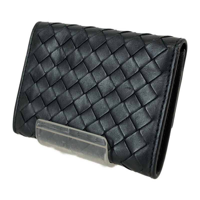 BOTTEGA VENETA/Card Case/Black/Leather/