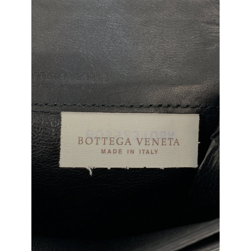 BOTTEGA VENETA/Card Case/Black/Leather/