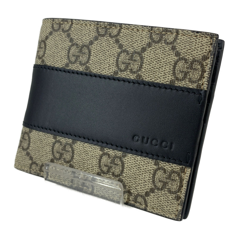 GUCCI/Bifold Wallet/Brown/All Over Print/