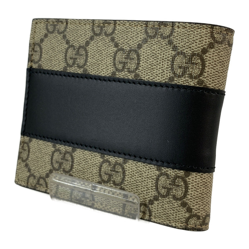 GUCCI/Bifold Wallet/Brown/All Over Print/