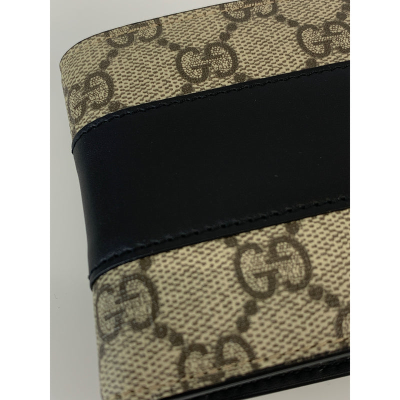 GUCCI/Bifold Wallet/Brown/All Over Print/