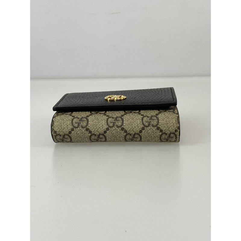 GUCCI/Bifold Wallet/Brown/Leather/598587・493075