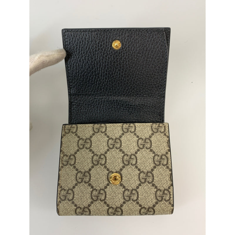 GUCCI/Bifold Wallet/Brown/Leather/598587・493075