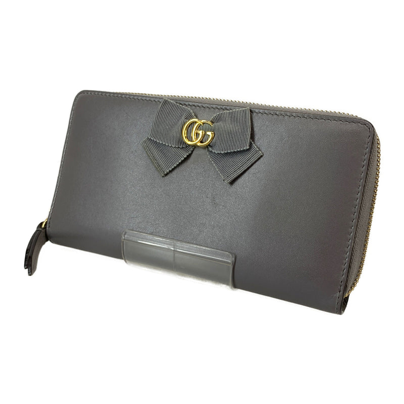 GUCCI/Long Wallet/Gray/Leather/435819 DLXWJ 1765