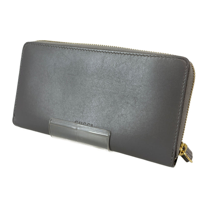 GUCCI/Long Wallet/Gray/Leather/435819 DLXWJ 1765