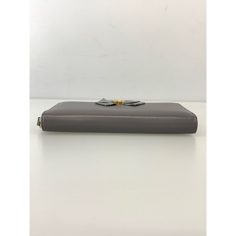 GUCCI/Long Wallet/Gray/Leather/435819 DLXWJ 1765