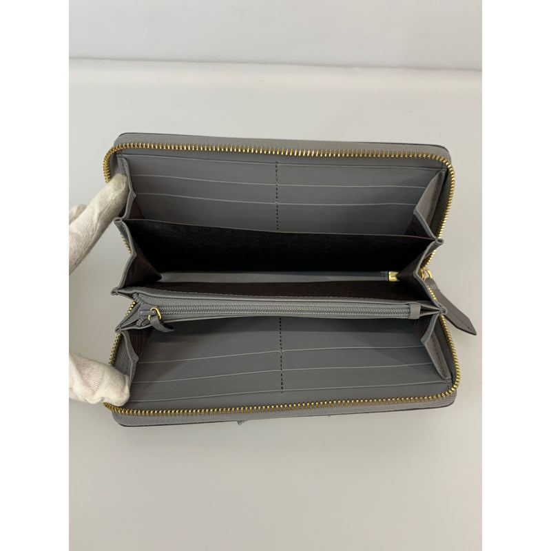 GUCCI/Long Wallet/Gray/Leather/435819 DLXWJ 1765