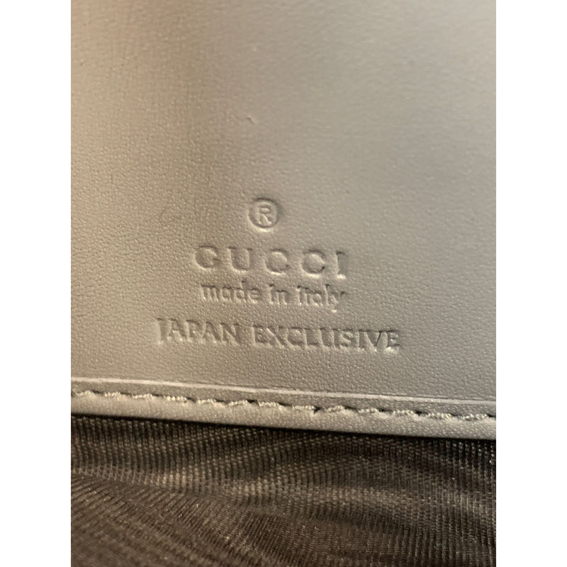 GUCCI/Long Wallet/Gray/Leather/435819 DLXWJ 1765