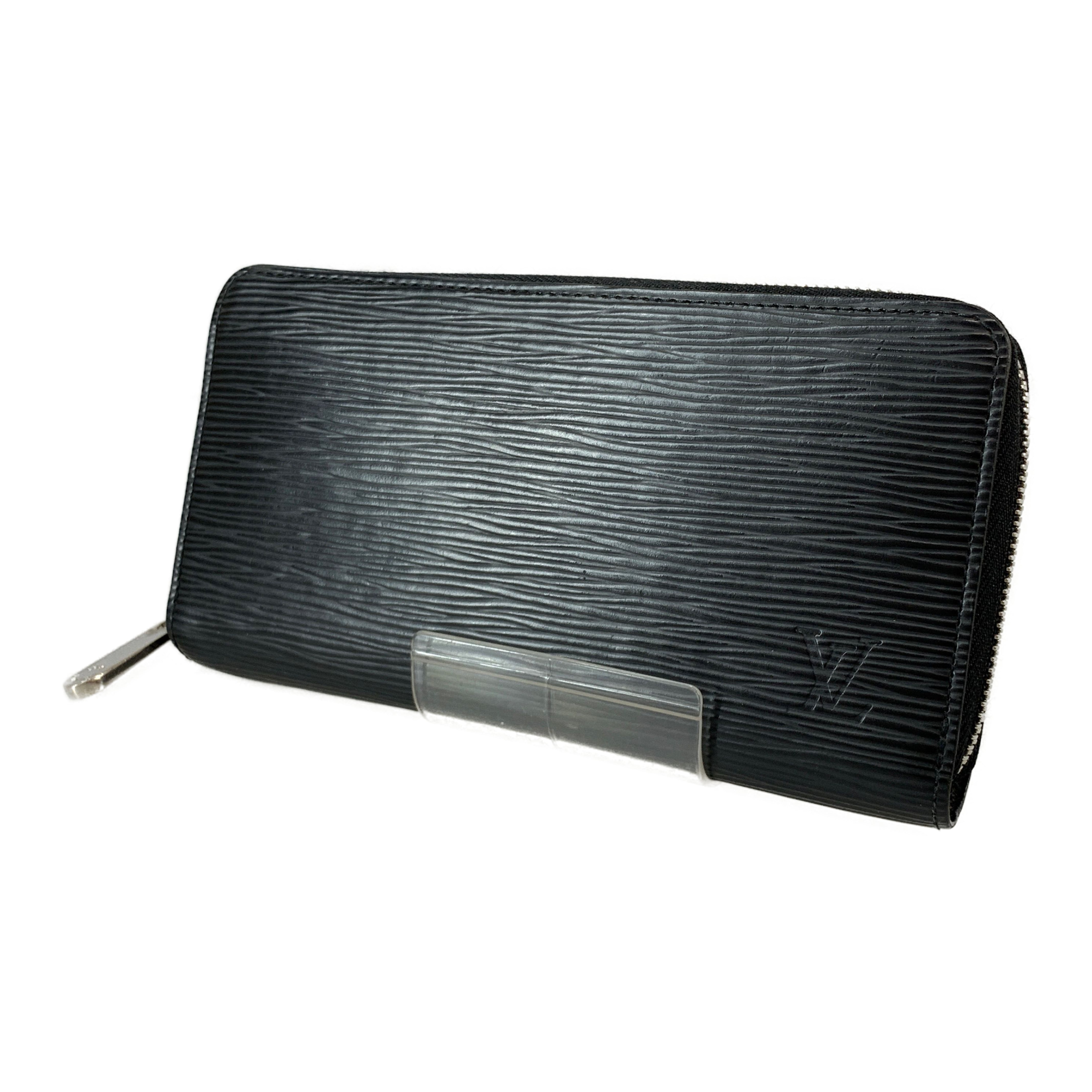 LOUIS VUITTON/Long Wallet/Black/Leather/ZIPPY WALLET_EPI/M61857 view 1