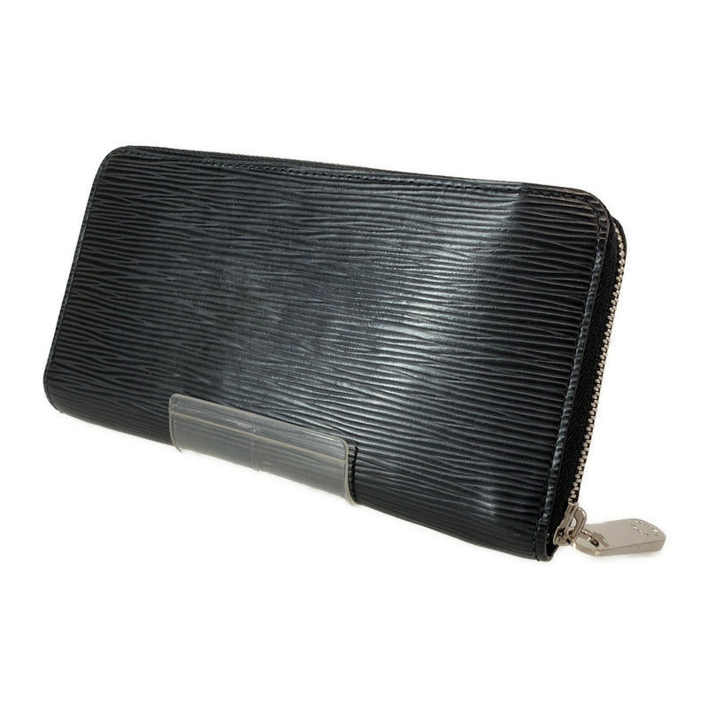 LOUIS VUITTON/Long Wallet/Black/Leather/ZIPPY WALLET_EPI/M61857