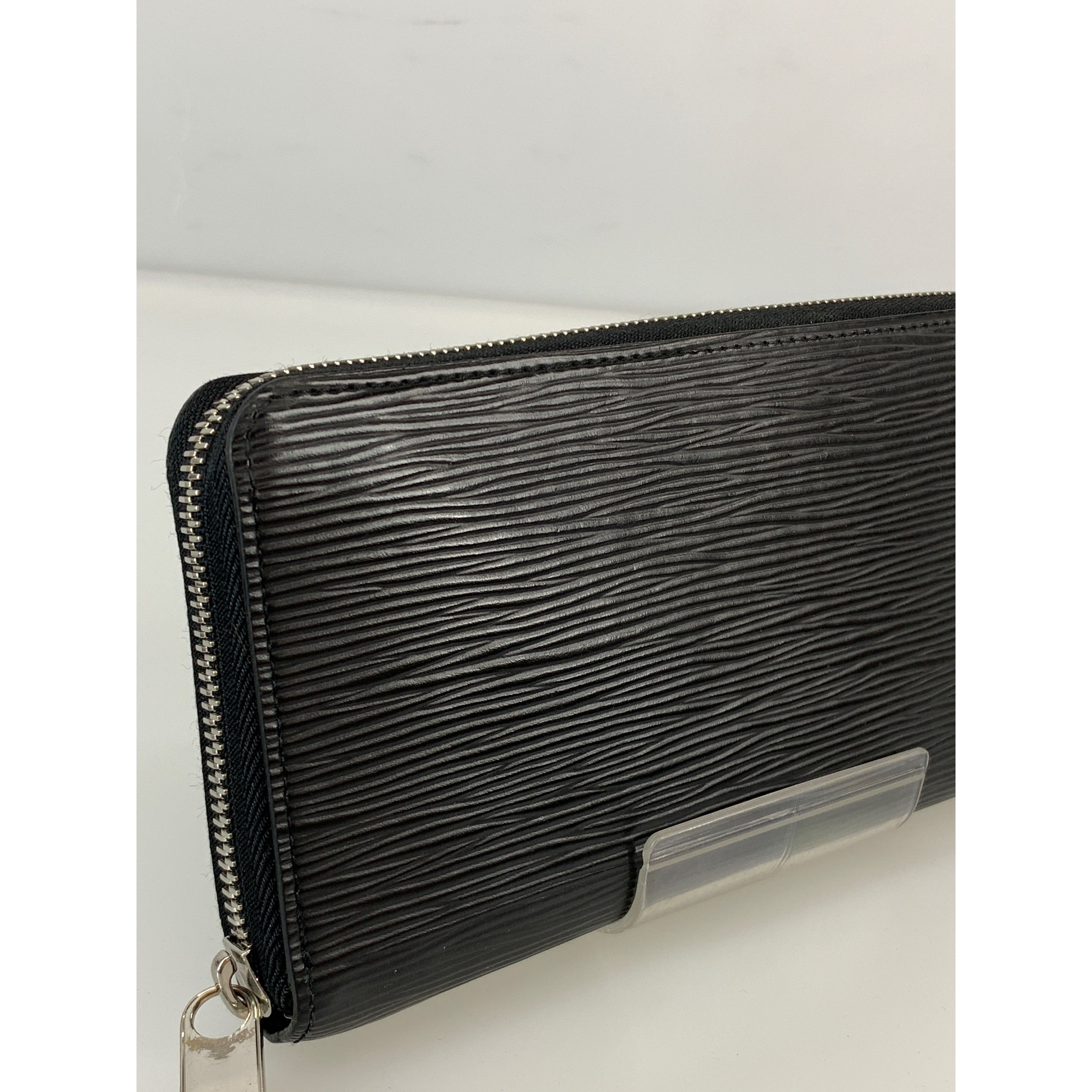 LOUIS VUITTON/Long Wallet/Black/Leather/ZIPPY WALLET_EPI/M61857 view 6