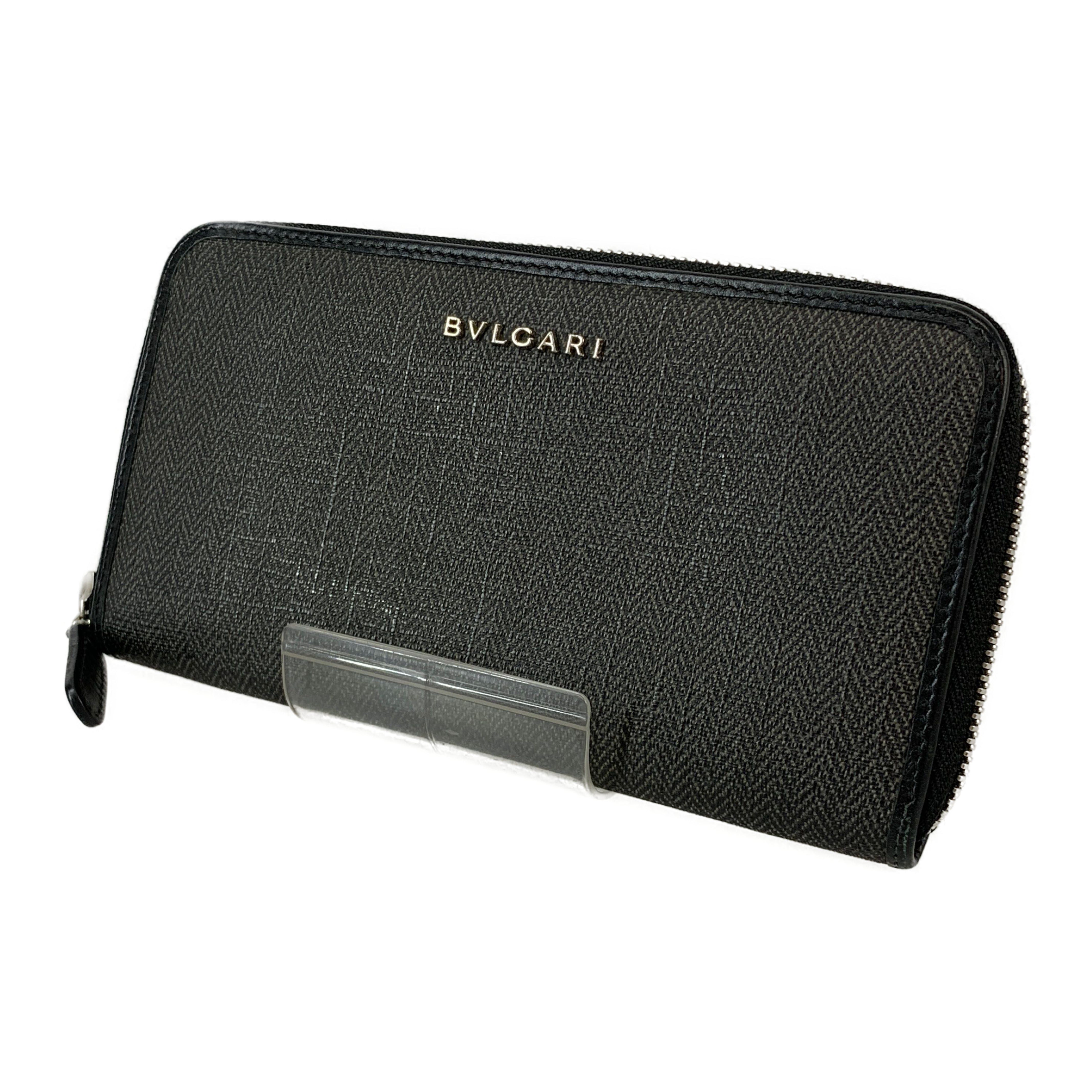BVLGARI/Long Wallet/Gray/32587 view 1