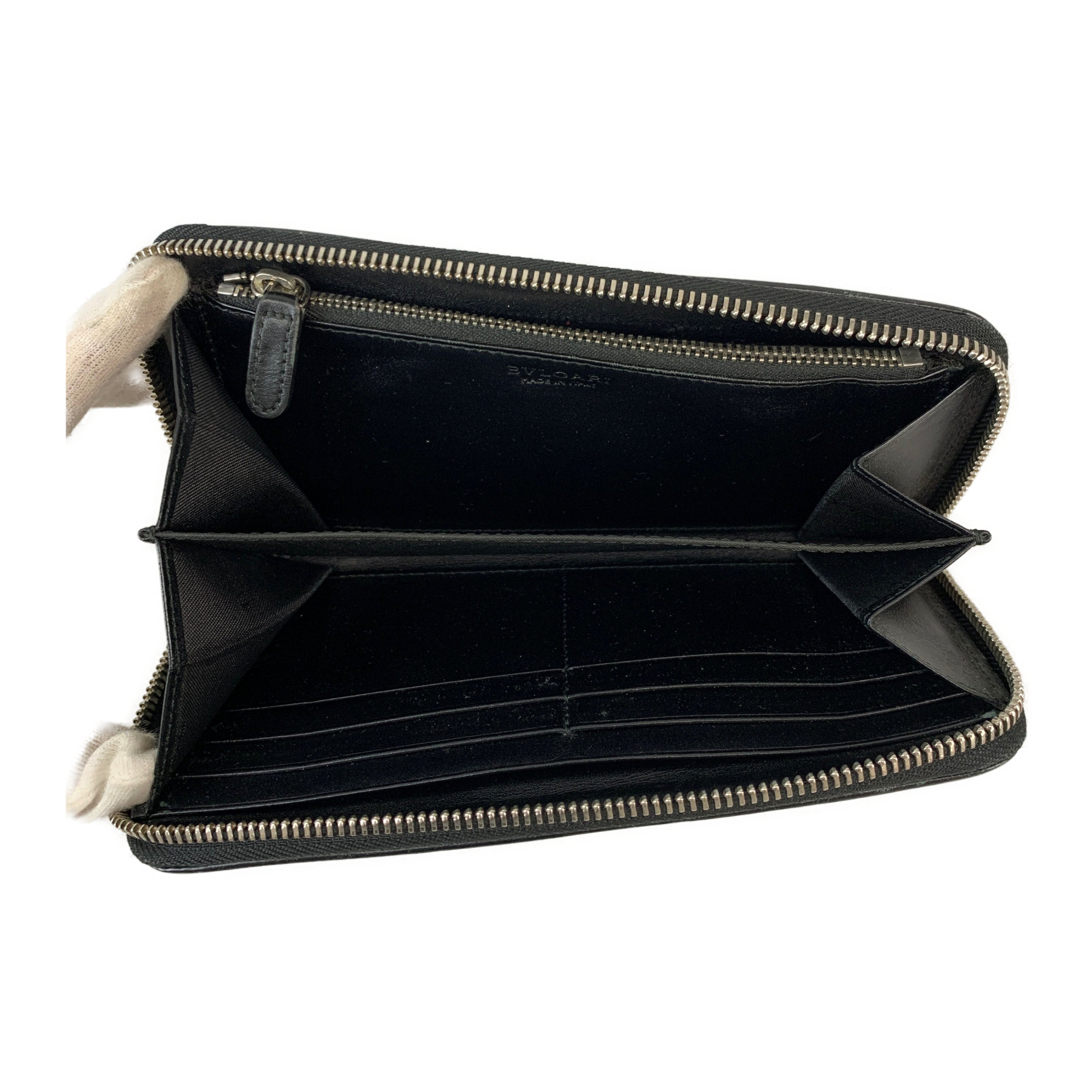 BVLGARI/Long Wallet/Gray/32587 view 2