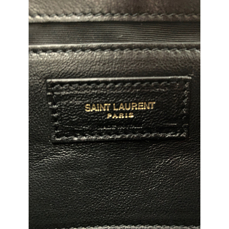 SAINT LAURENT/Cross Body Bag/Black/Sheepskin/672739