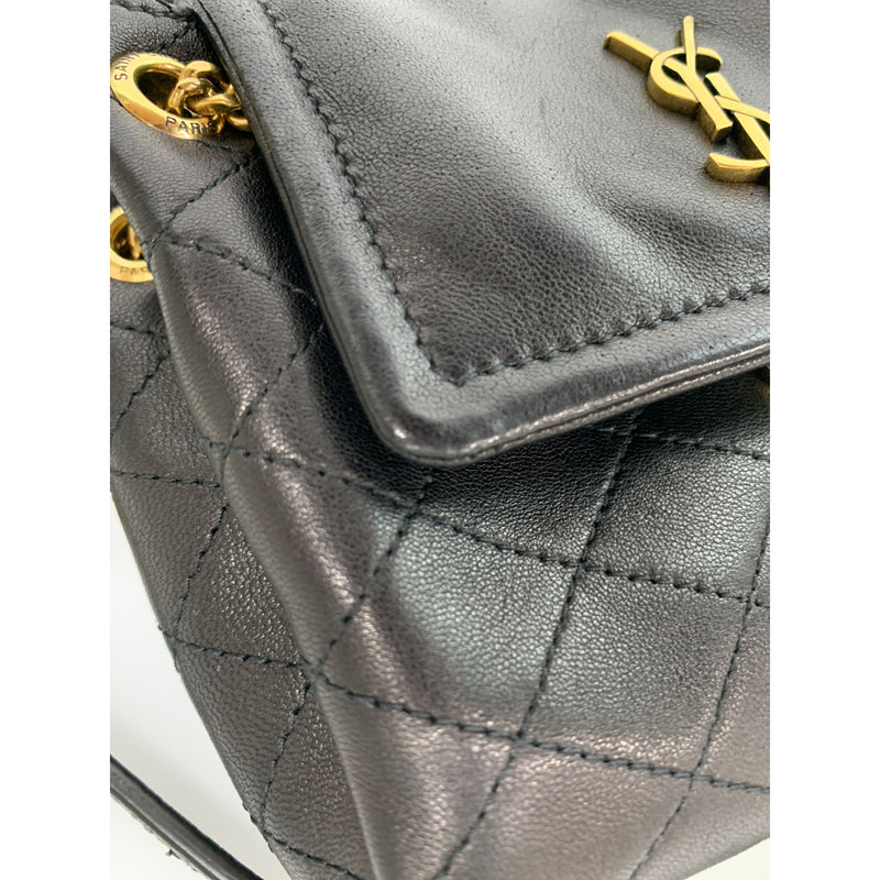 SAINT LAURENT/Cross Body Bag/Black/Sheepskin/672739