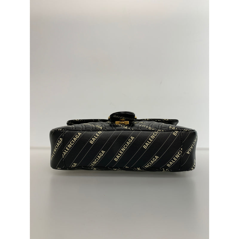 GUCCI/Cross Body Bag/Black/Leather/443497 UK5AT 1089