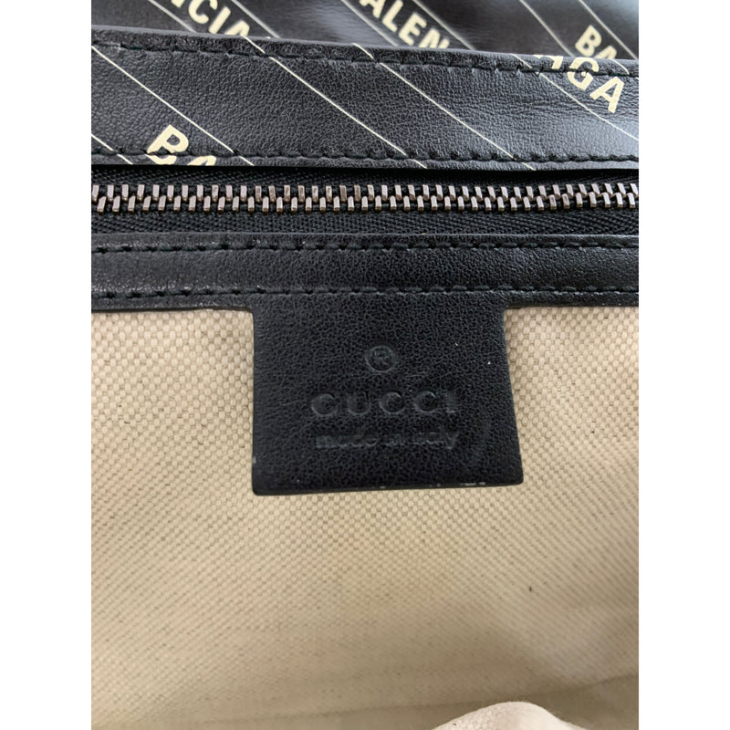 GUCCI/Cross Body Bag/Black/Leather/443497 UK5AT 1089