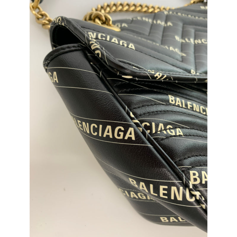 GUCCI/Cross Body Bag/Black/Leather/443497 UK5AT 1089
