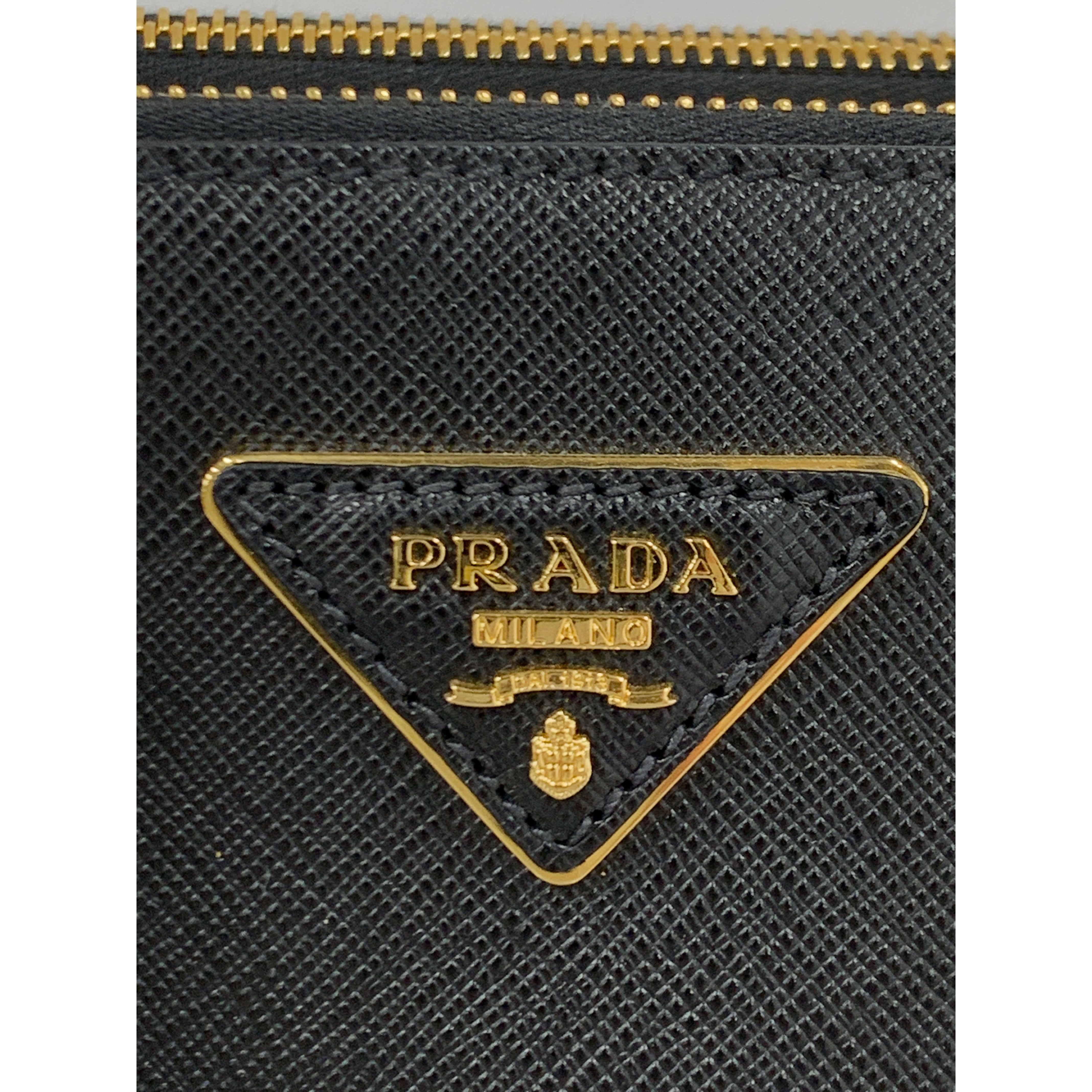 PRADA/Cross Body Bag/Leather/Black/1BA863 galleria medium view 5