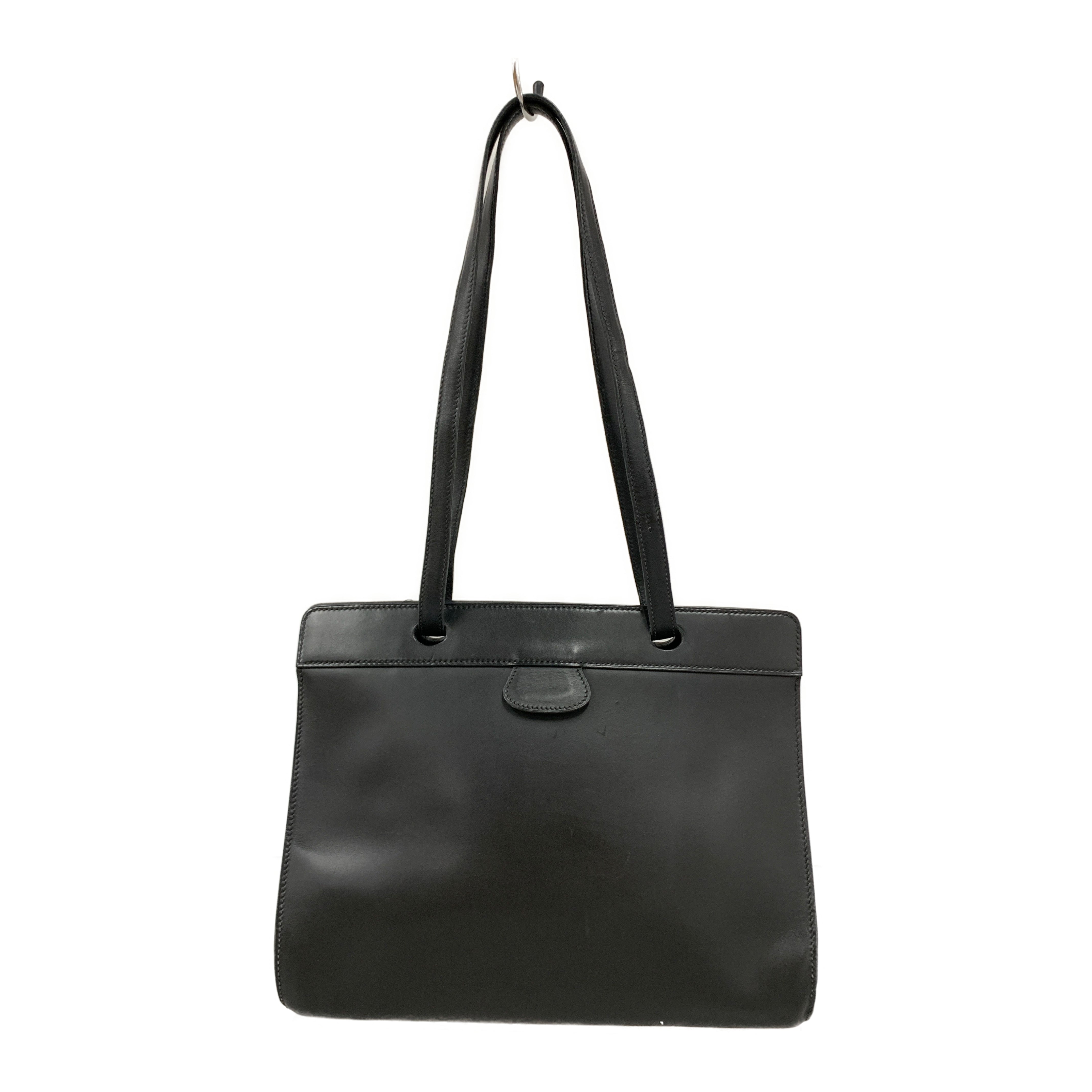 HERMES/Cross Body Bag/Leather/Black/ view 2