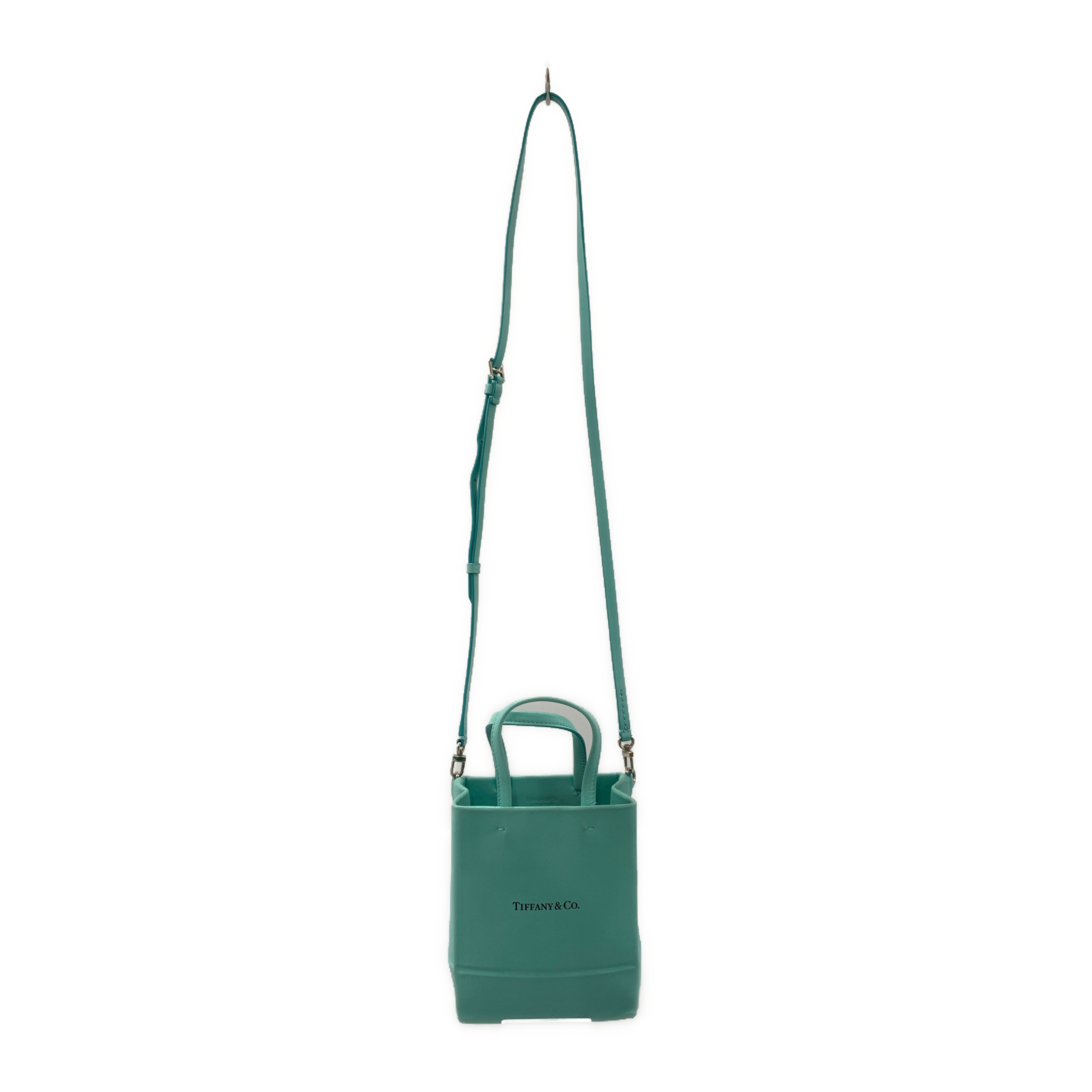 TIFFANY&Co./Cross Body Bag/Leather/Blue/mini view 1