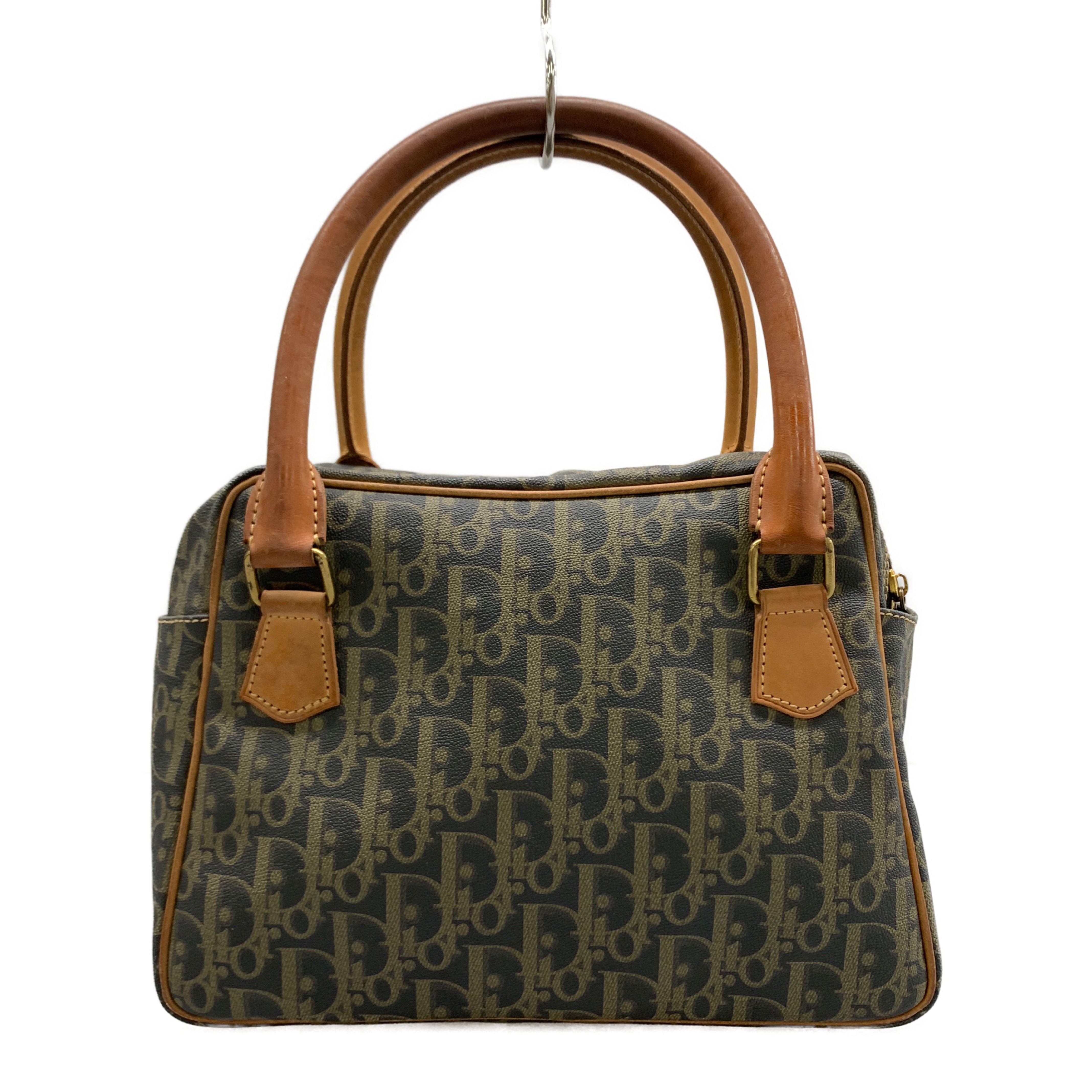 Christian Dior/Hand Bag/Monogram/Leather/Khaki/oblique view 2