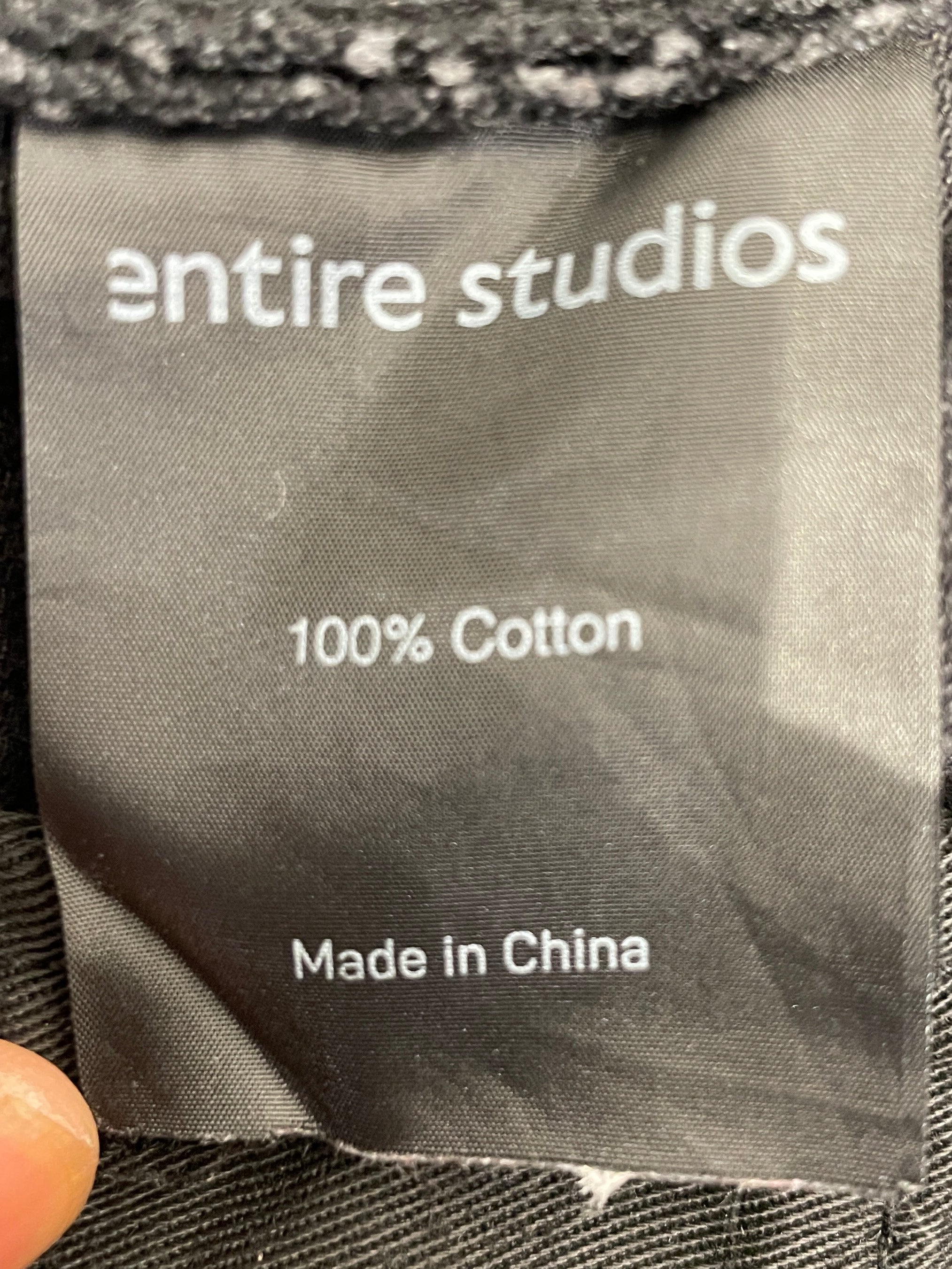entire studios/Straight Pants/L/Cotton/BLK/ view 4