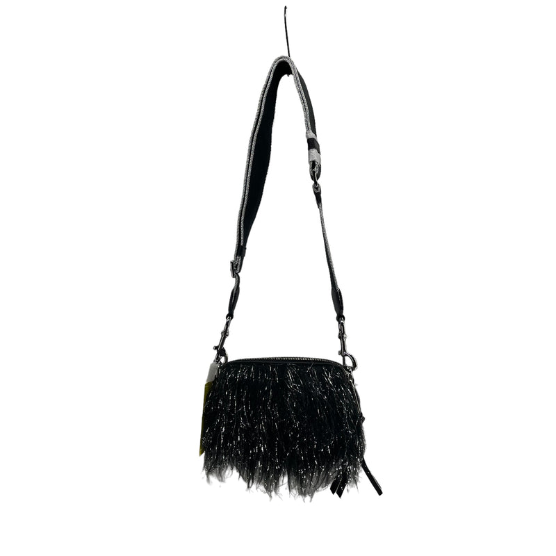 MARC JACOBS/Cross Body Bag/Mohair/BLK/SLV