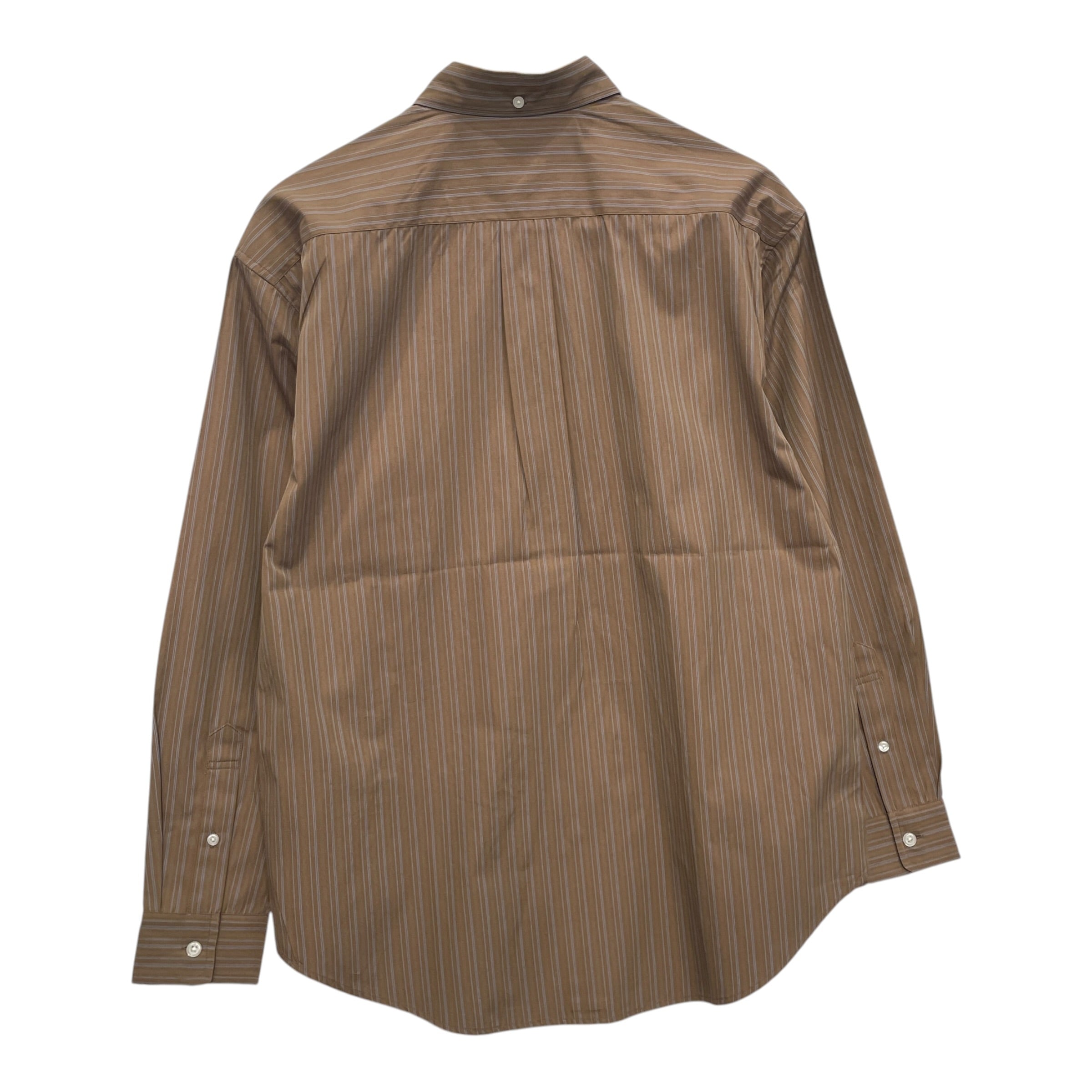 Supreme/LS Shirt/S/Polyester/BRW/Stripe/BLU STRIPE LS BUTTON DOWN view 2