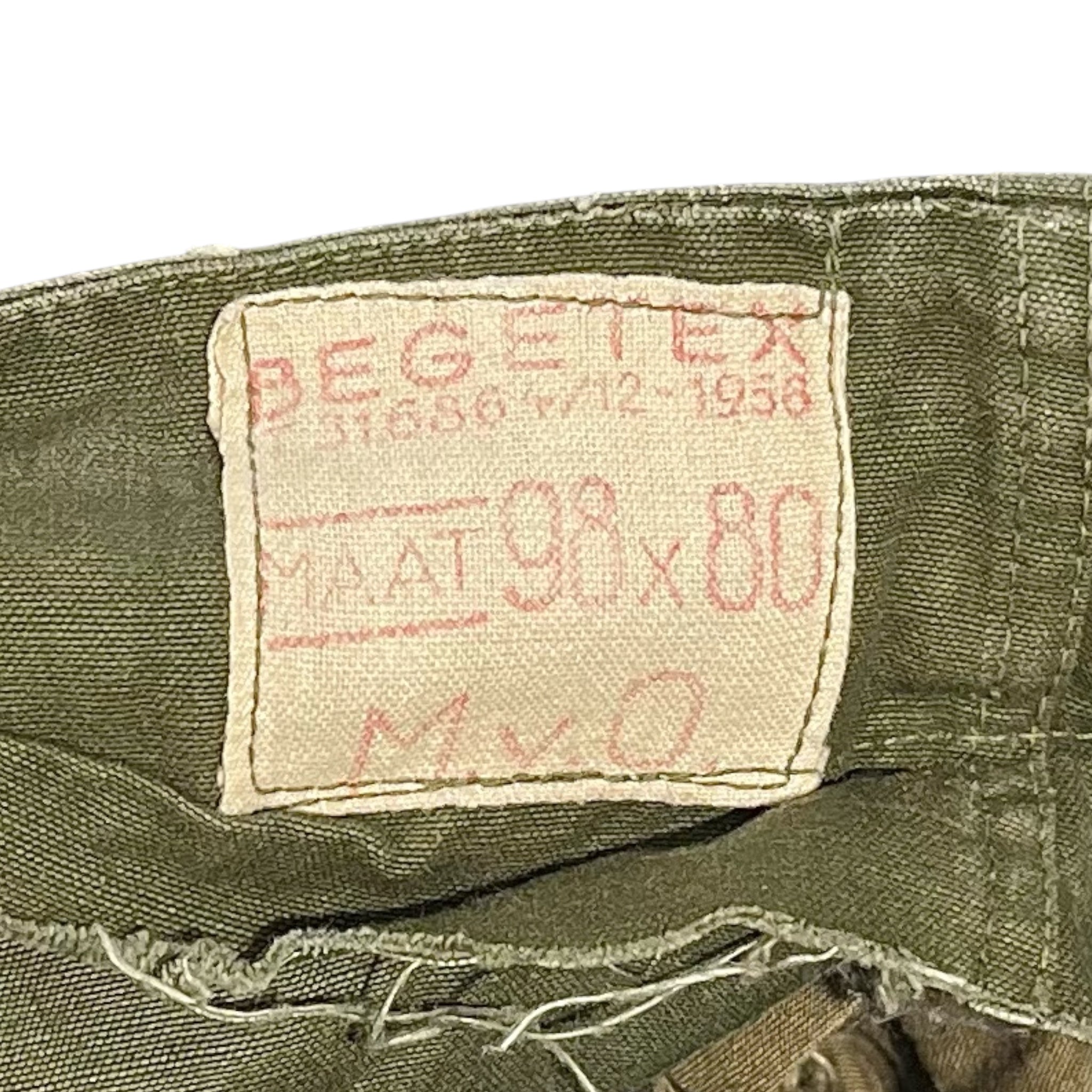 Vintage/Shorts/Cotton/GRN/ARMY VINTAGE 50'S view 3